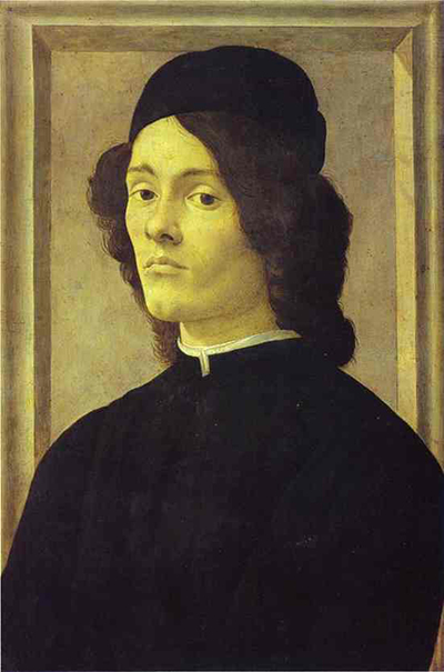 Portrait of a Man II Sandro Botticelli